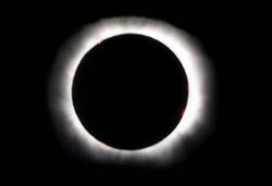 Sun eclipse - corona